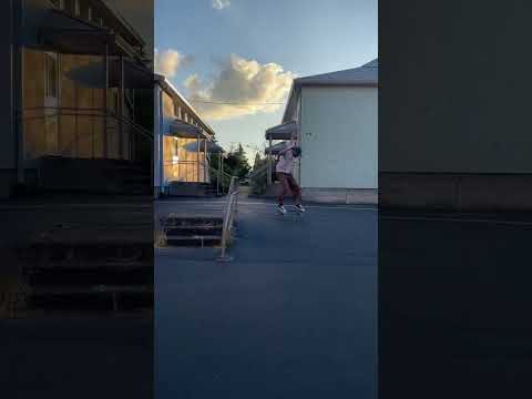Vince Kickflip bump over bar
