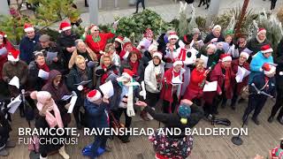 Fun chorus @ Winter Wonderland Nottingham