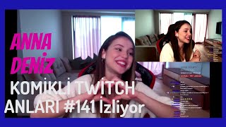 Anna Deniz - Komikli Twitch Anları İzliyor