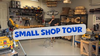 Small Garage Workshop Tour How To Woodwork In A Home Garage Setup