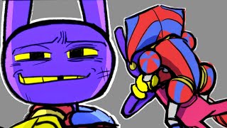 Dont Stop Pomni X Jax Funnybunnyjaxomni The Amazing Digital Circus Comic Tadc