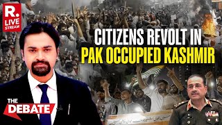 The Debate Live Failed State Stan Facing Biggest Revolt In Pok
