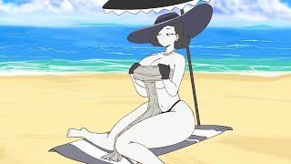 Cuando calienta el sol ahí en la playa#short#lucoa x presidenta x lady DIMITRESCU...