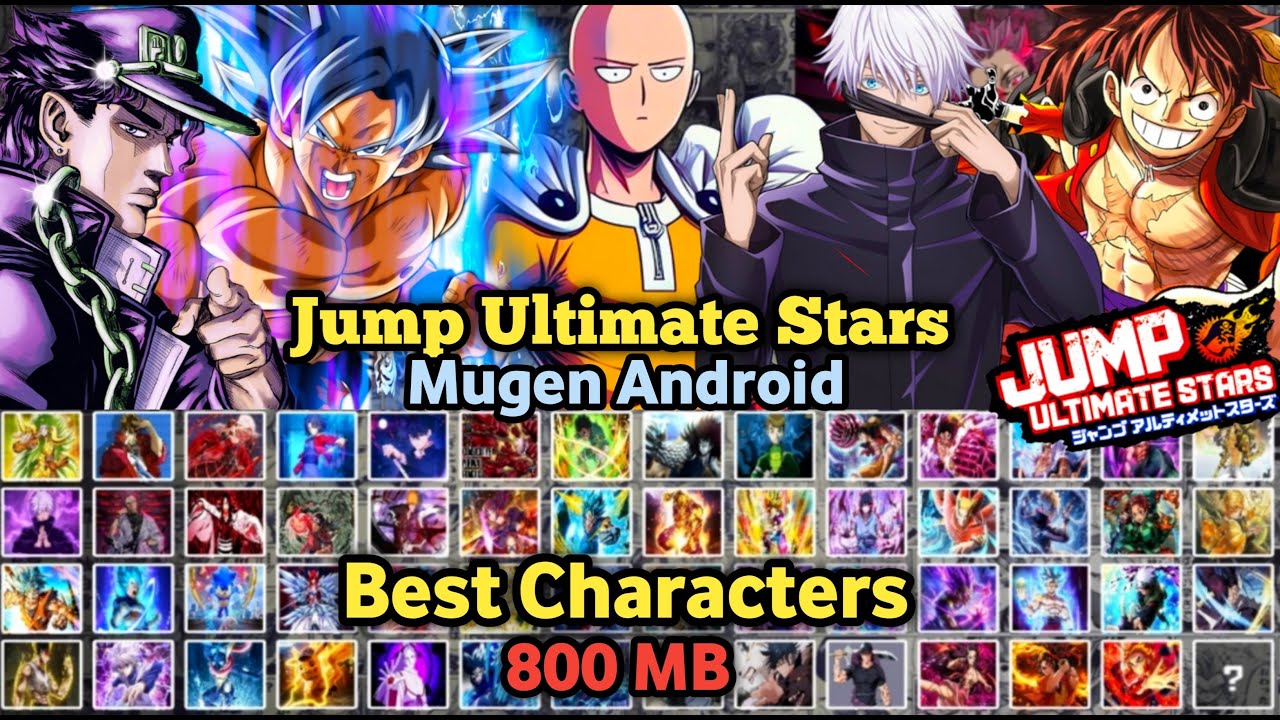 New Jump Ultimate Stars Mugen | Best Anime Mugen APK New Jump Ultimate Stars Mugen | Best Anime Mugen APK
