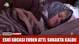24 Yıllık Eşi Boşadı Şimdi Parkta Yatıyor