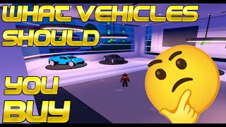 What Vehicles Should YOU Buy | Mad City Chapter 2