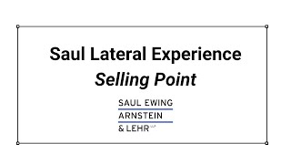 Saul Lateral Experience - Selling Point
