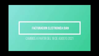 Cambioos en el Facturador gratuito DIAN