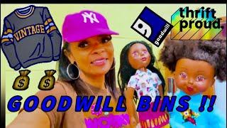 Lets Go Thrifting At The Goodwill Bins All Vintage Inventorymy Richest Haul Ever