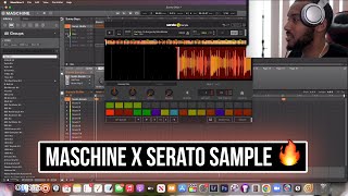 Making A Fire Sample Beat! Maschine + Serato Sample!