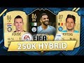 INSANE 250K HYBRID w/ IF MAHREZ! FIFA 19 SQUAD BUILDER