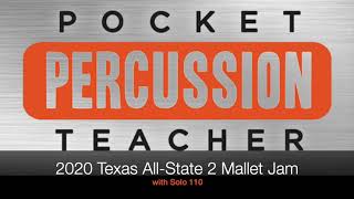 2020 Texas All State 2 Mallet Jam Track with Solo 110bmp