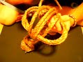 making monkey fist fire poi