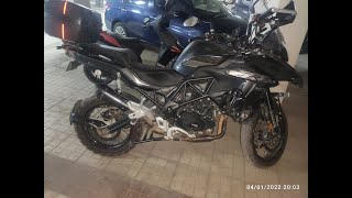 Exhaust mod for Benelli TRK 502X....