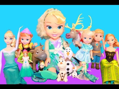 Frozen Toddler Young Elsa Frozen Toy Review Collection Disney...