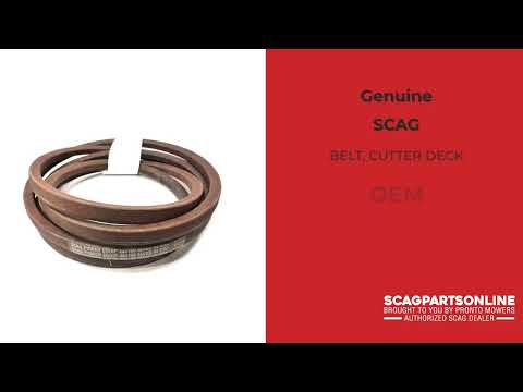 484100 BELT, CUTTER DECK - SCAG Genuine OEM Part 484100 BELT, CUTTER DECK - SCAG Genuine OEM Part