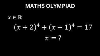 A very nice maths olympiad question | Find the value of x | Algebra problem