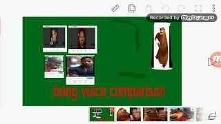 Open Season Boog Voice Comparison Evolution 2006 2015