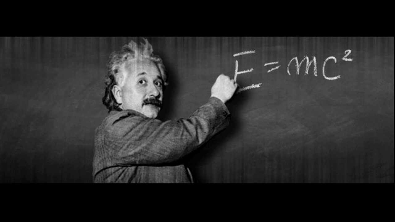 Albert Einstein explaining E=mcÂ² - YouTube