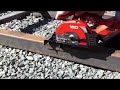 SCM 22-A Cordless circular saws for metal in work