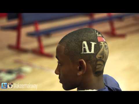 Iverson Haircut Design By Akeem Akway (Allen Iverson Retirement Tribute) [User Submitted]