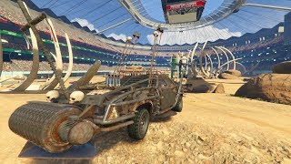 MI PRIMERA PARTIDA EN ARENA WAR GTA ONLINE (GTA V ONLINE)