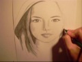 Drawing a Young Virgin Mary