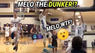 LaMelo Ball Throws Down MEAN DUNKS! Wins FIRST AWARD Back In High School ?