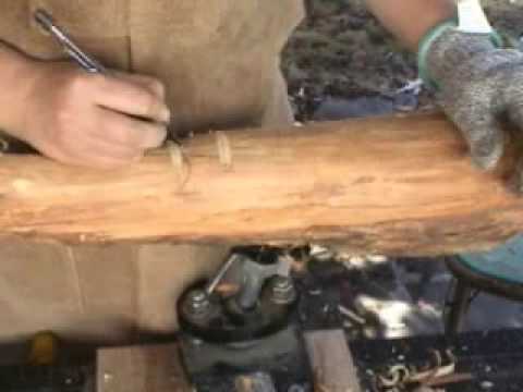 How To Carve A Wood Spirit - YouTube