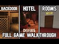 ROBLOX DOORS - The Backdoor + The Hotel + The Rooms - Full Walkthrough