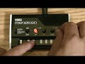 monotron Analog Ribbon Synthesizer- Sound Programming Examples- In The Studio with Korg