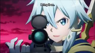 Shinon Vs Subtilizer Full Battle Scene Sword Art Online Alicization War Of Underworld Part 2