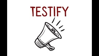 "Testify!" John 1:6-8