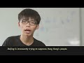Hong Kong Protest 2014: The Voice of a Student Leader | The New York Times
