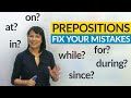Prepositions: Fix 8 Common Errors with the F.U.N. method!