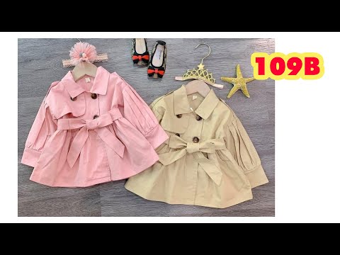 109B CẮT MAY ÁO KHOÁC MĂNG TÔ DÁNG XÒE BÉ GÁITAY LIỀN XẾP LY CỔ SEN ĐỨNG l Phần B:RÁP MAY