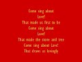 "We Beseech Thee" Lyrics; from Godspell
