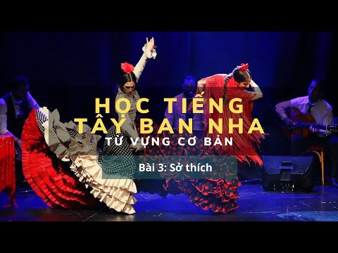 Học Từ vựng Cơ bản tiếng Tây Ban Nha - Bài 3: Aficiones (Sở thích)