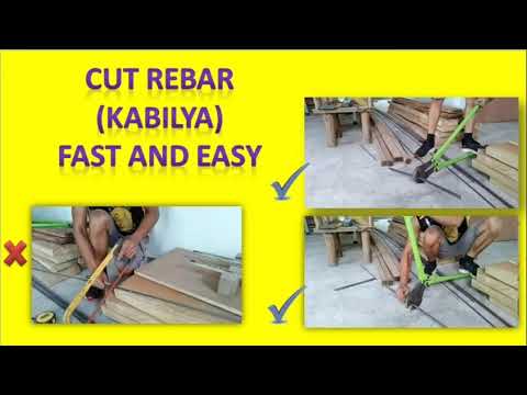 How to Cut Rebar Fast and Easy