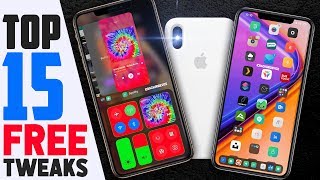 Top 15 NEW & FREE iOS 12 Jailbreak Tweaks for A12 Chimera! (Best Sileo Tweaks #6)