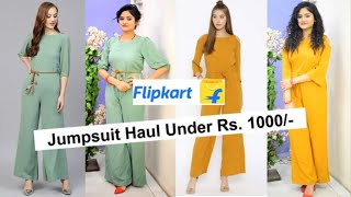 *NEW* Jumpsuits Haul 2019| Flipkart Jumpsuits Unboxing and Review Under 1000 |Affordable Jumpsuit