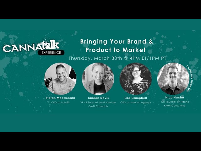 Watch CANNAtalk Online - Bringing your Brand & Product to Market on YouTube.