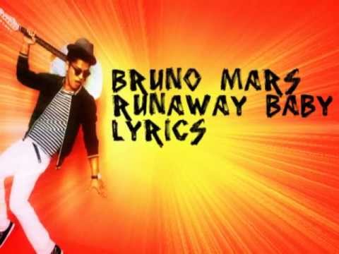 Bruno Mars - Runaway Baby Lyrics MetroLyrics