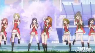 'Anime Dance Amv stamp on the ground