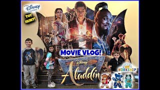 Disney Aladdin Movie Vlog Disney Store Toy Hunt Jasmine, Aladdin, Abu & Genie Build A Bear