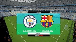 Pes 2018 Manchester City Vs Fc Barcelona Full Match Gameplay