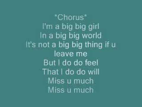 Big Big World(with lyrics)