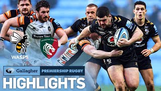 Wasps v Leicester - HIGHLIGHTS | Old Rivals Face Off! | Premiership 2021/22