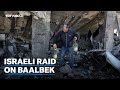 Lebanon's Baalbek comes under Israeli fire