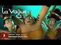 Adventure Fantasy CGI 3d Animated Short Film ** THE WAVE / LA VAGUE ** Funny Kids Animation by ESMA